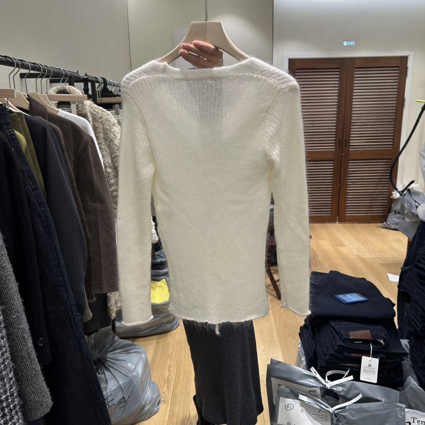 GILLI韓國直郵㊣女裝新款職業人氣26春夏休閑時尚真品針織衫GILLI針織衫