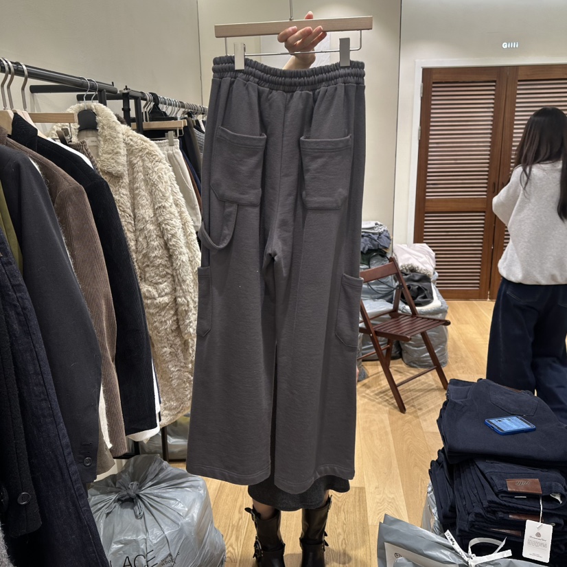 GILLI韓國代購㊣女裝新款真品推薦休閑時尚人氣熱賣26春夏休閑褲GILLI休閑褲