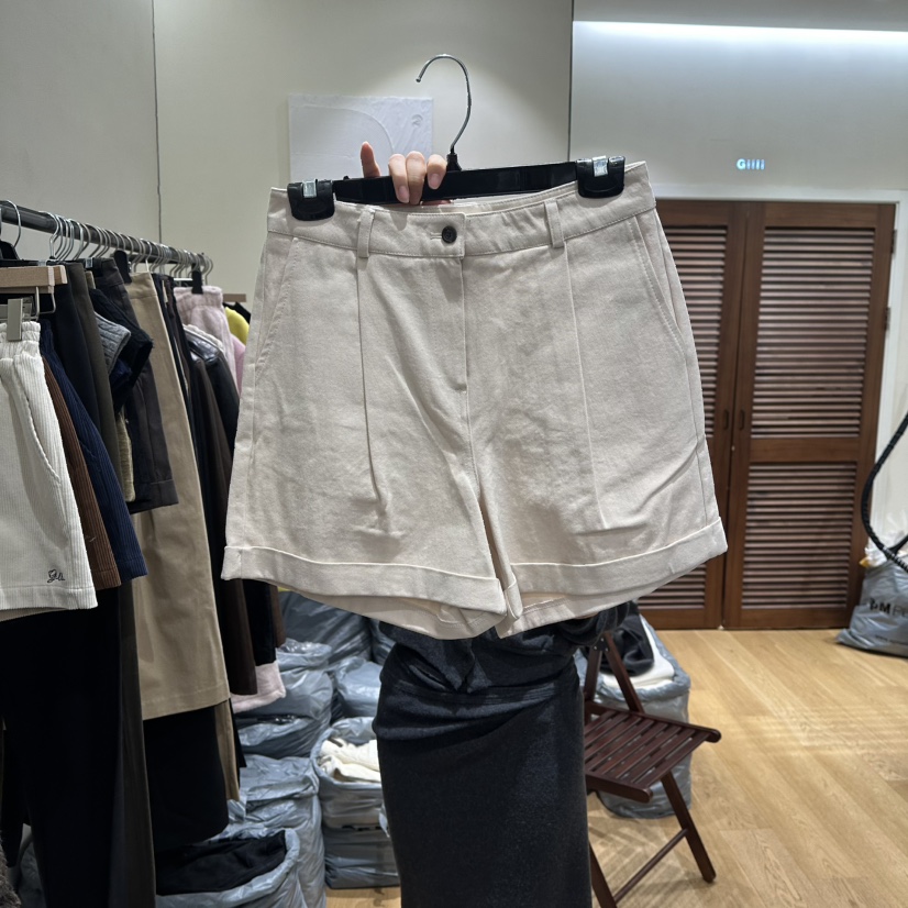 GILLI韓國代購㊣女士新品熱賣職業26春夏真品推薦休閑人氣短褲GILLI短褲圖色1