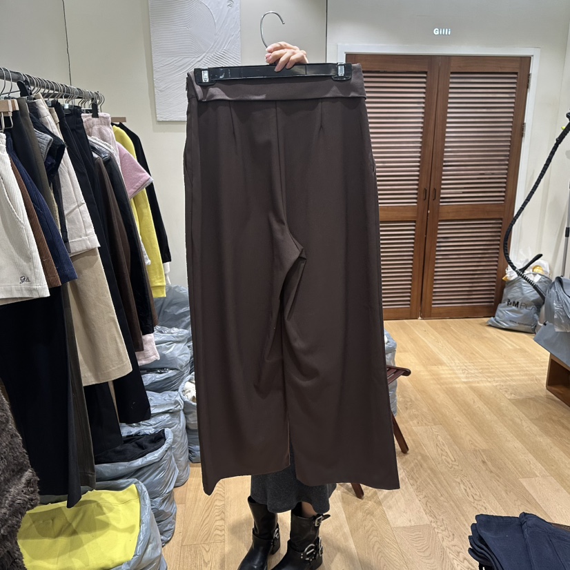 GILLI韓國直郵㊣女士新品真品推薦休閑26春夏職業熱賣休閑褲GILLI休閑褲