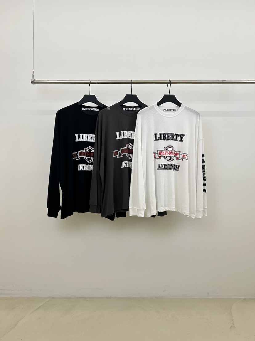 ELF-L㊣東大門代購女裝新品人氣推薦職業真品熱賣長袖T恤春款PROJECT ELF/ELF-L長袖T恤