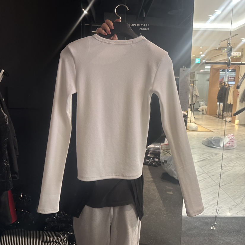 ELF-L㊣東大門代購女裝新品熱賣推薦人氣職業休閑長袖T恤春款PROJECT ELF/ELF-L長袖T恤