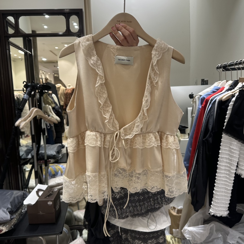 THEMORYPARK㊣東大門代購女裝新品推薦人氣熱賣吊帶背心春款THE MORY PARK吊帶/背心圖色1