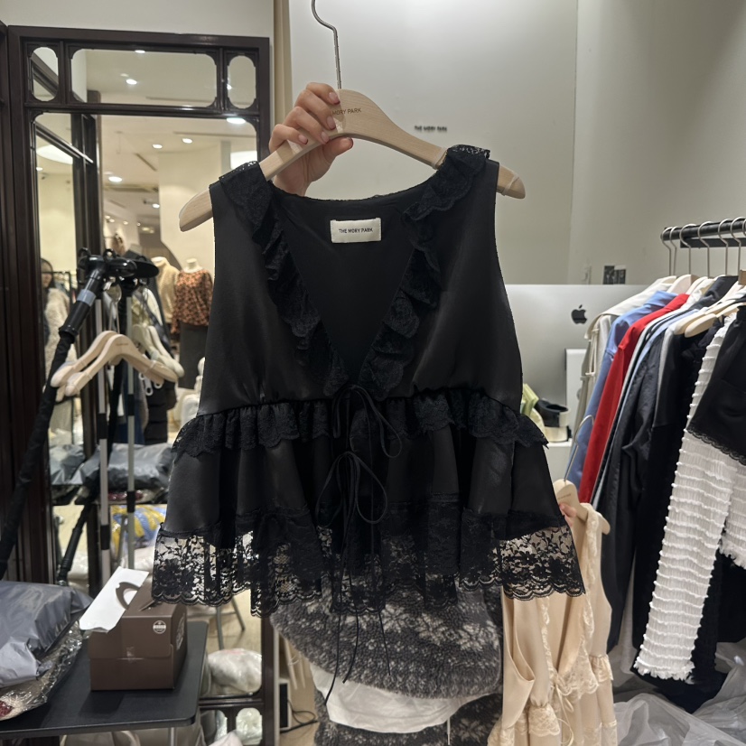 THEMORYPARK㊣東大門代購女裝新品推薦人氣熱賣吊帶背心春款THE MORY PARK吊帶/背心圖色2