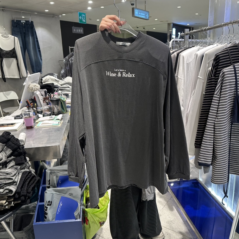 HERTZ-P㊣東大門代購女裝新款熱賣推薦職業休閑長袖T恤春款HERTZ-P長袖T恤圖色3