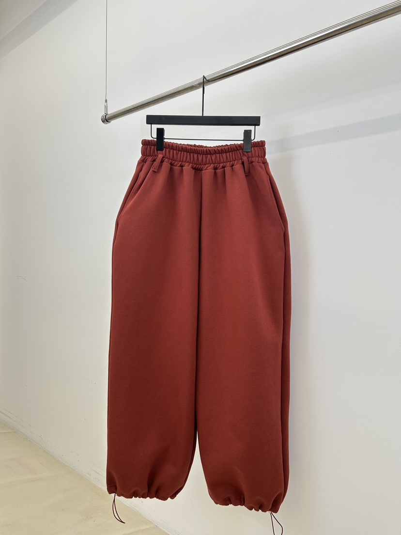 ELF-L韓國直郵㊣女裝新品休閑休閑褲不含腰帶抓絨系帶春款PROJECT ELF/ELF-L休閑褲圖色3