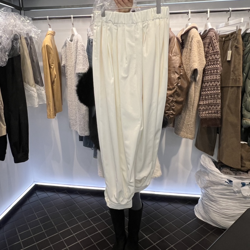 OUS/INCH-L㊣東大門代購女裝新款26春夏時尚熱賣休閑褲春款OUS/INCH休閑褲