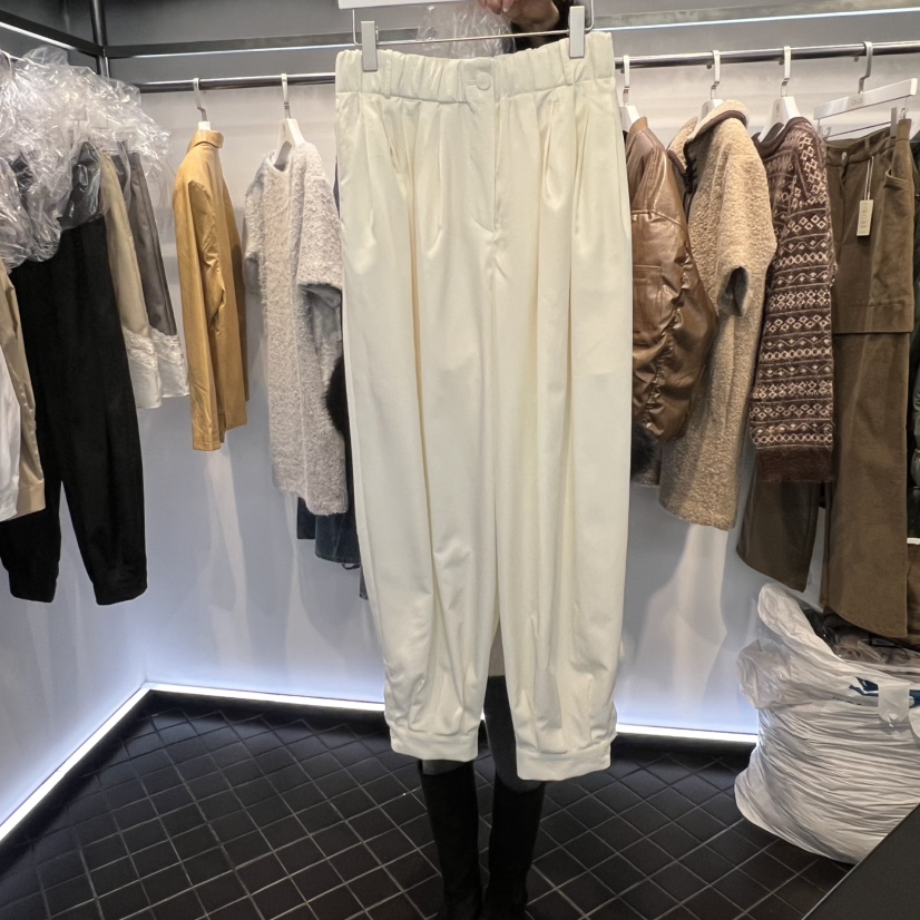 OUS/INCH-L㊣東大門代購女裝新款26春夏時尚熱賣休閑褲春款OUS/INCH休閑褲圖色1