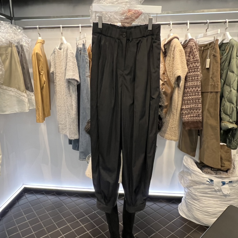 OUS/INCH-L㊣東大門代購女裝新款26春夏時尚熱賣休閑褲春款OUS/INCH休閑褲圖色2