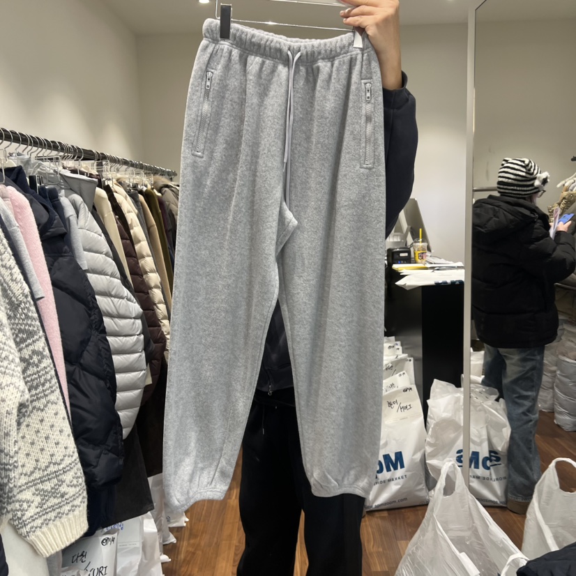 GABRIELLE㊣東大門代購女裝新款休閑26春夏熱賣推薦休閑褲抓絨GABRIELLE休閑褲圖色2