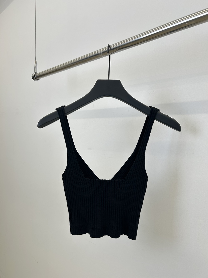 ELF-L韓國代購㊣女士新款時尚真品26春夏推薦吊帶背心春款PROJECT ELF/ELF-L吊帶/背心圖色2黑色