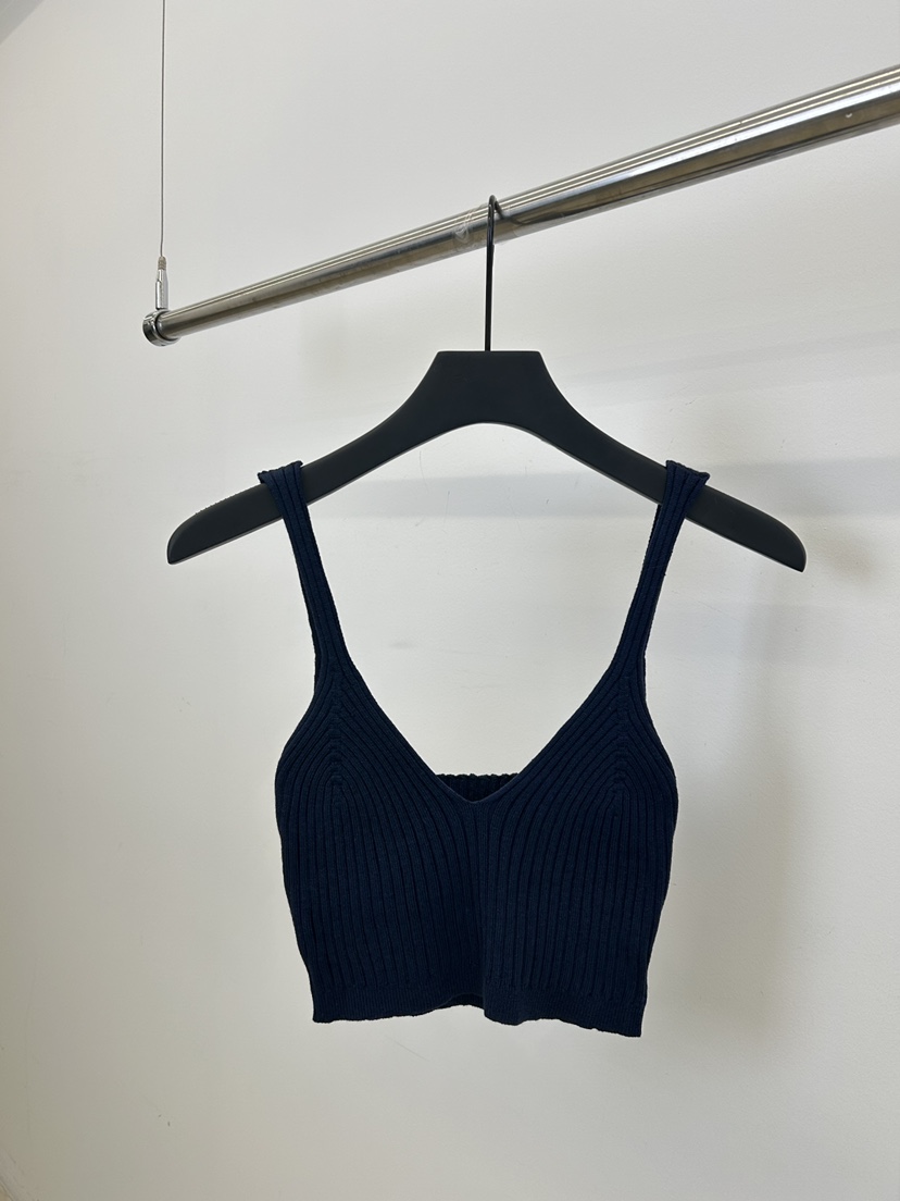 ELF-L韓國代購㊣女士新款時尚真品26春夏推薦吊帶背心春款PROJECT ELF/ELF-L吊帶/背心圖色4深藍色