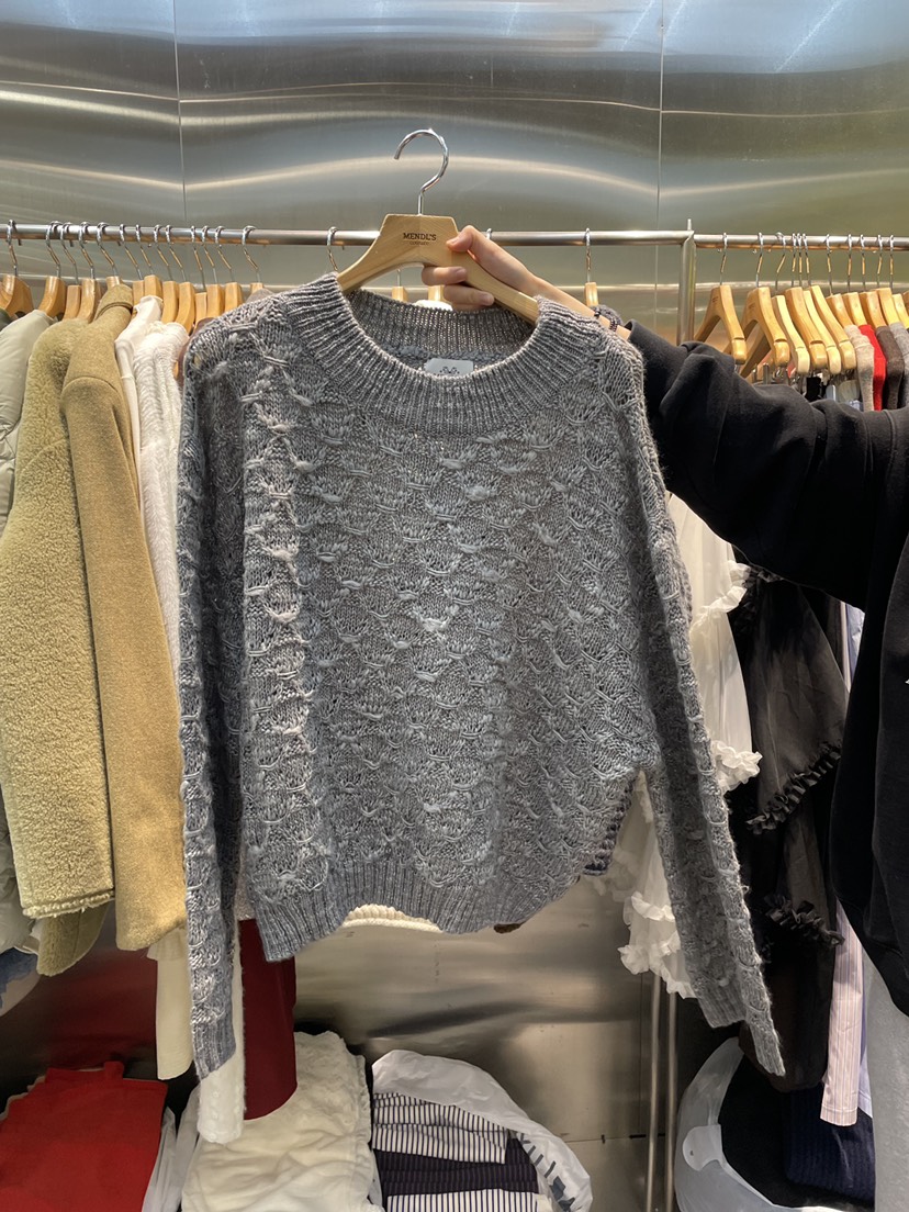 MENDL S韓國直郵㊣女士新品休閑人氣推薦職業真品毛衣春款MENDL S毛衣圖色2