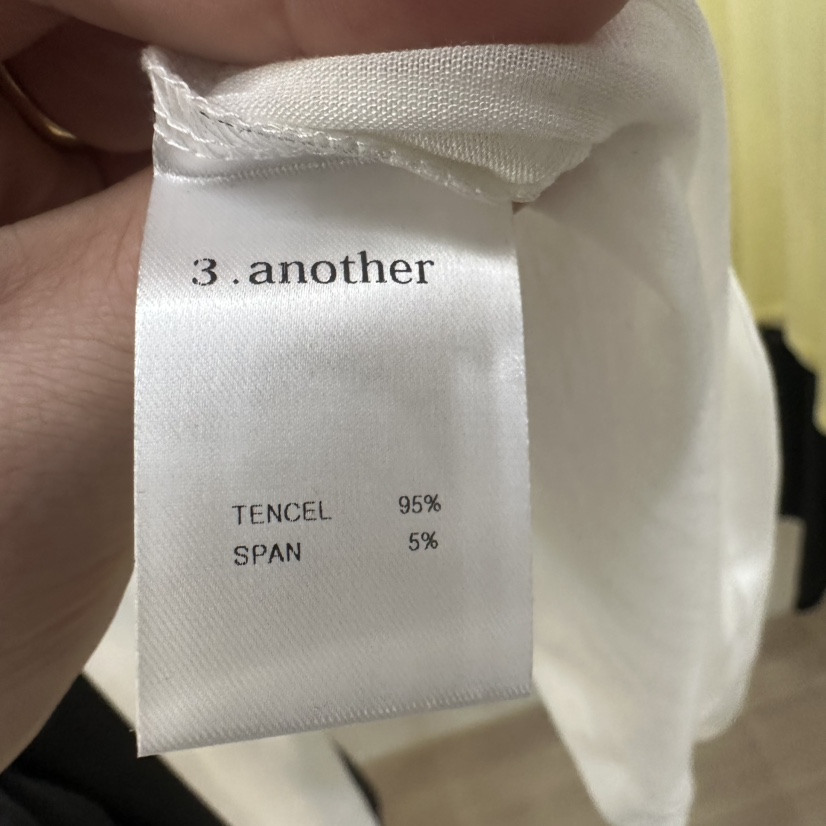 3 ANOTHER東大門直郵㊣女士新品人氣推薦真品26春夏長袖T恤春款3 ANOTHER長袖T恤