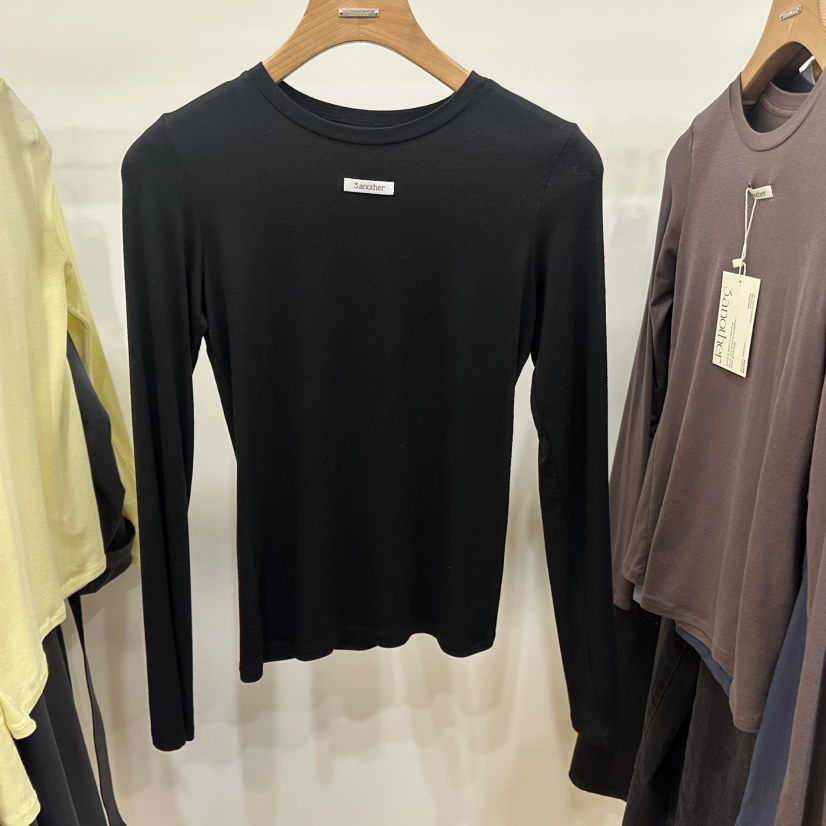 3 ANOTHER東大門直郵㊣女士新品人氣推薦真品26春夏長袖T恤春款3 ANOTHER長袖T恤圖色3
