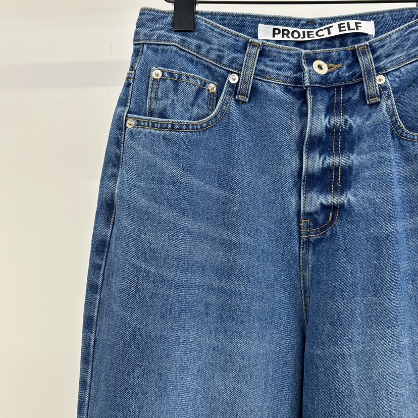 ELF-L東大門直郵㊣女裝新品職業熱賣26春夏時尚牛仔褲春款PROJECT ELF/ELF-L牛仔褲