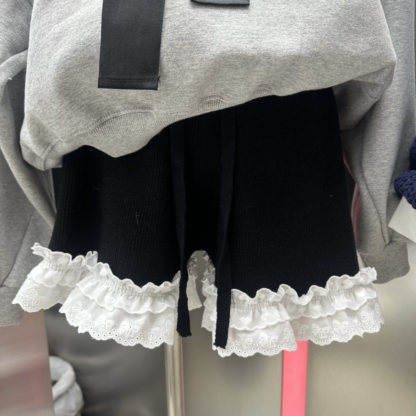 JUDYQUE㊣東大門代購女士新款職業人氣26春夏真品短褲春款蕾絲JUDYQUE短褲