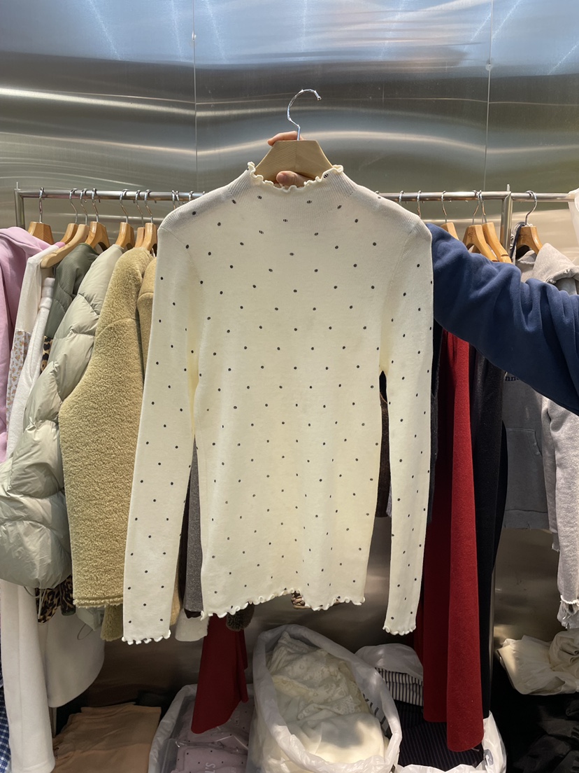 MENDL S㊣東大門實拍女裝新品人氣推薦時尚職業長袖T恤春款MENDL S長袖T恤