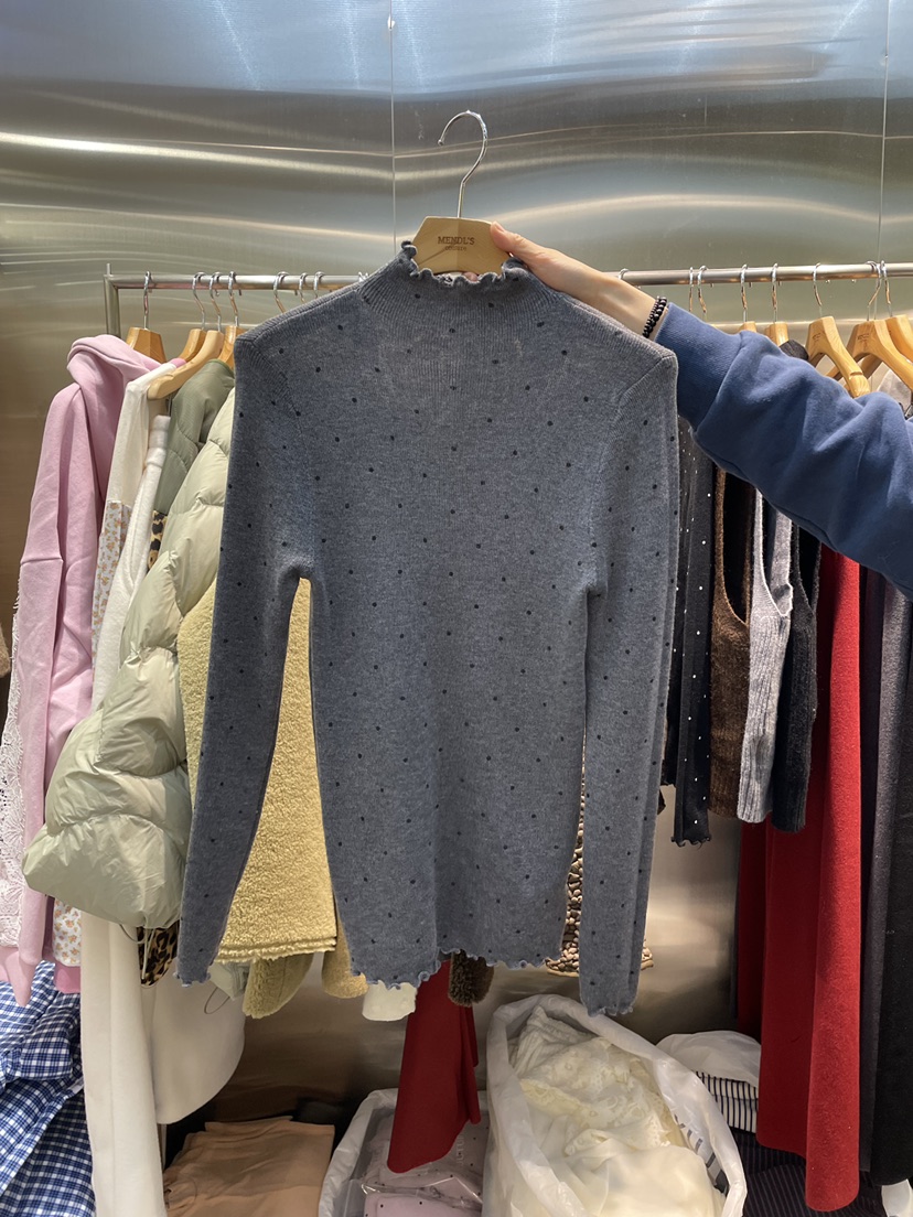 MENDL S㊣東大門實拍女裝新品人氣推薦時尚職業長袖T恤春款MENDL S長袖T恤圖色4