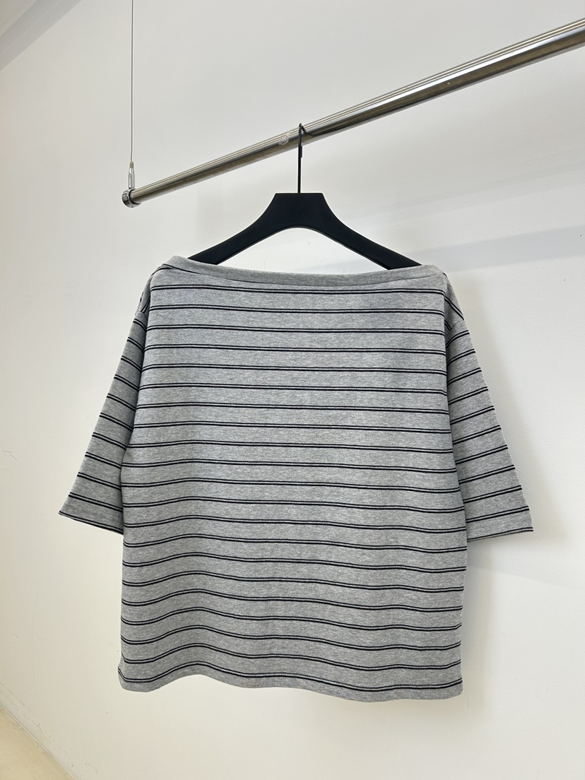 ELF-L㊣東大門代購女士新款職業推薦真品時尚26春夏T恤春款露肩PROJECT ELF/ELF-LT恤圖色2