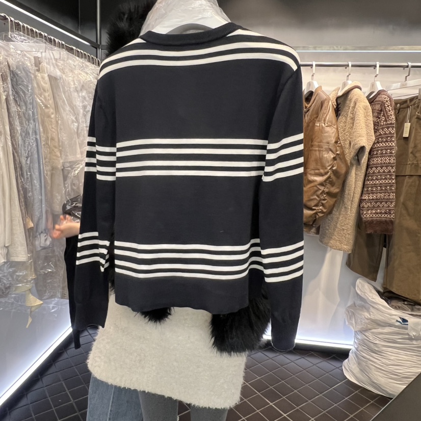 OUS/INCH-L東大門直郵㊣女裝新款職業熱賣人氣針織衫春款OUS/INCH針織衫