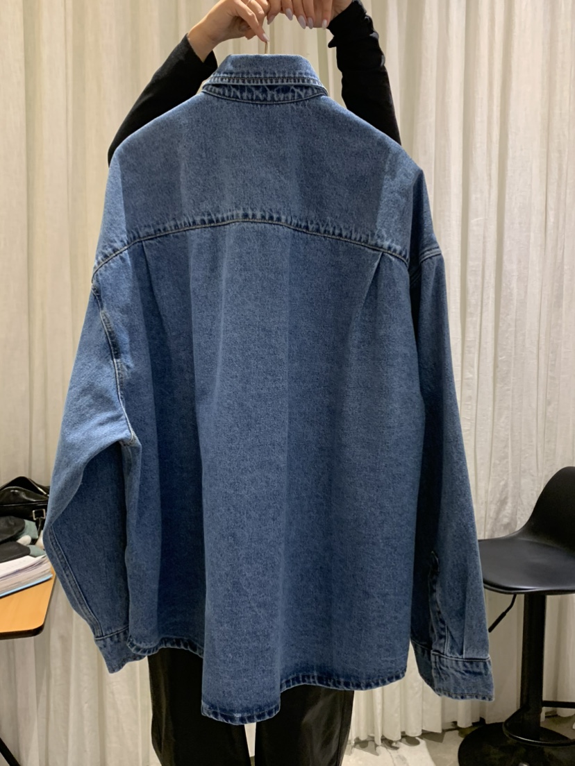 PAPERMOON韓國代購㊣女裝新款人氣職業襯衫蕾絲衫水洗春款超長paper moon襯衫/蕾絲衫