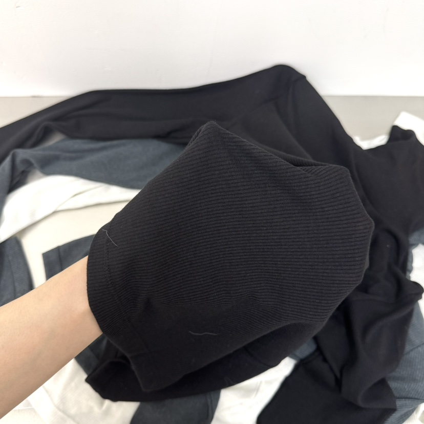 RIVER㊣東大門實拍女士新品人氣推薦職業真品長袖T恤春款高領WATER/RIVER長袖T恤