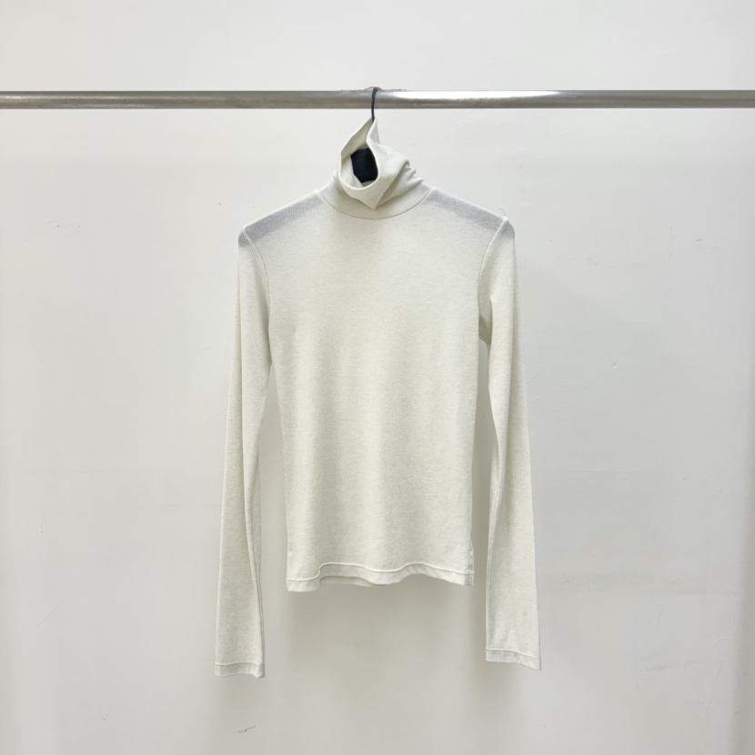 RIVER㊣東大門實拍女士新品人氣推薦職業真品長袖T恤春款高領WATER/RIVER長袖T恤圖色1