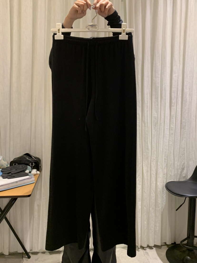 PAPERMOON韓國代購㊣女裝新款26春夏休閑休閑褲春款柔軟套裝paper moon休閑褲圖色1