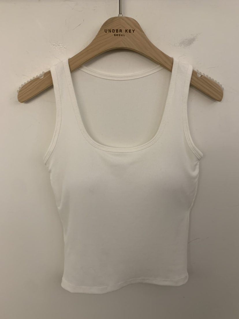 UNDER KEY㊣東大門代購女裝新品休閑熱賣推薦職業吊帶背心UNDER KEY吊帶/背心圖色1