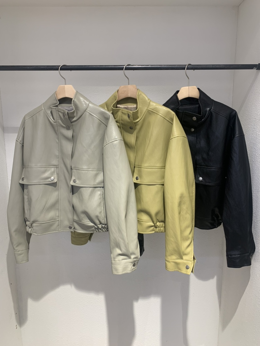 IR BIEN/BIENBIEN㊣東大門代購女士新款時尚夾克皮革春款IR BIEN/BIENBIEN夾克