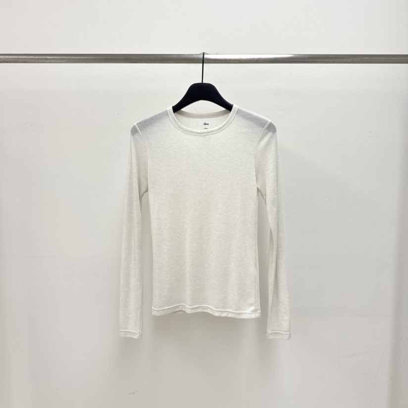 RIVER㊣東大門代購女裝新品休閑熱賣推薦職業真品長袖T恤春款WATER/RIVER長袖T恤圖色1