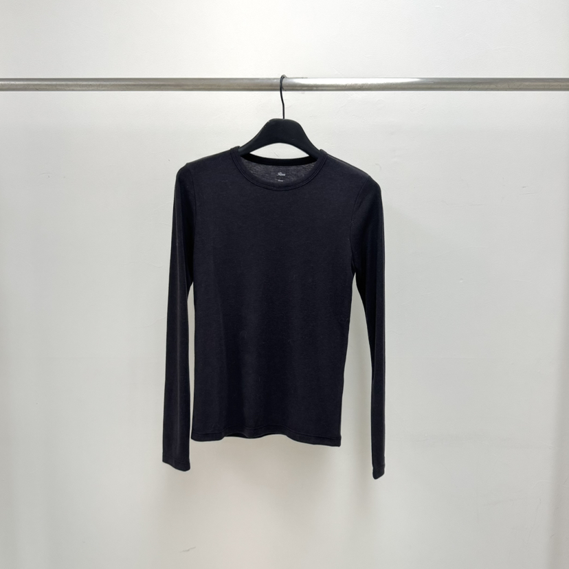 RIVER㊣東大門代購女裝新品休閑熱賣推薦職業真品長袖T恤春款WATER/RIVER長袖T恤圖色4