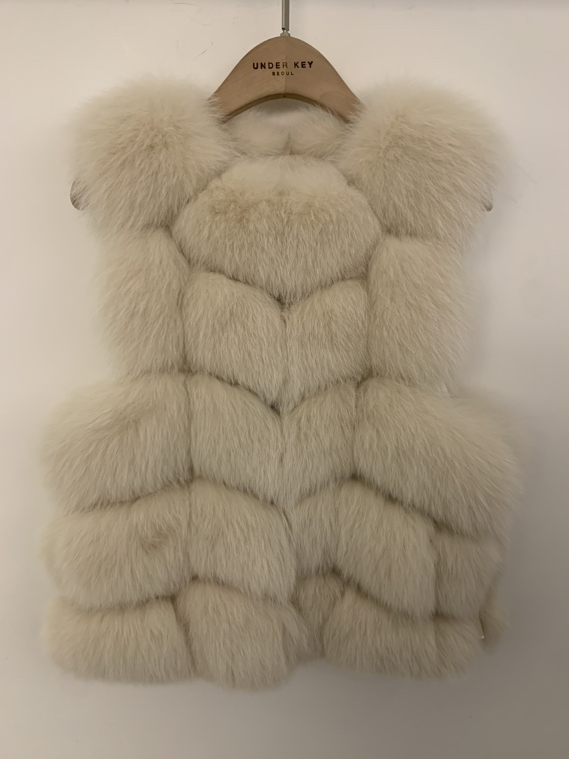 UNDER KEY東大門直郵㊣女士新品真品26春夏熱賣職業馬甲狐貍UNDER KEY馬甲圖色3