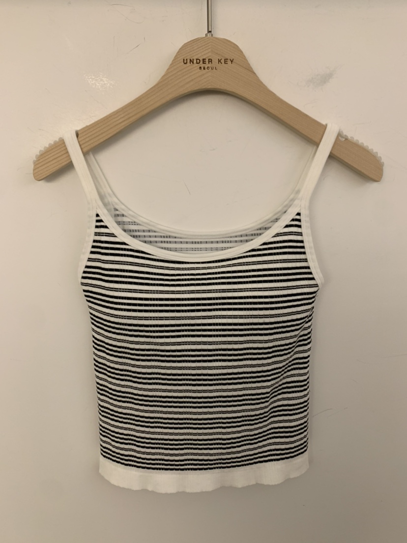UNDER KEY㊣東大門實拍女士新款休閑人氣時尚熱賣吊帶背心UNDER KEY吊帶/背心圖色3