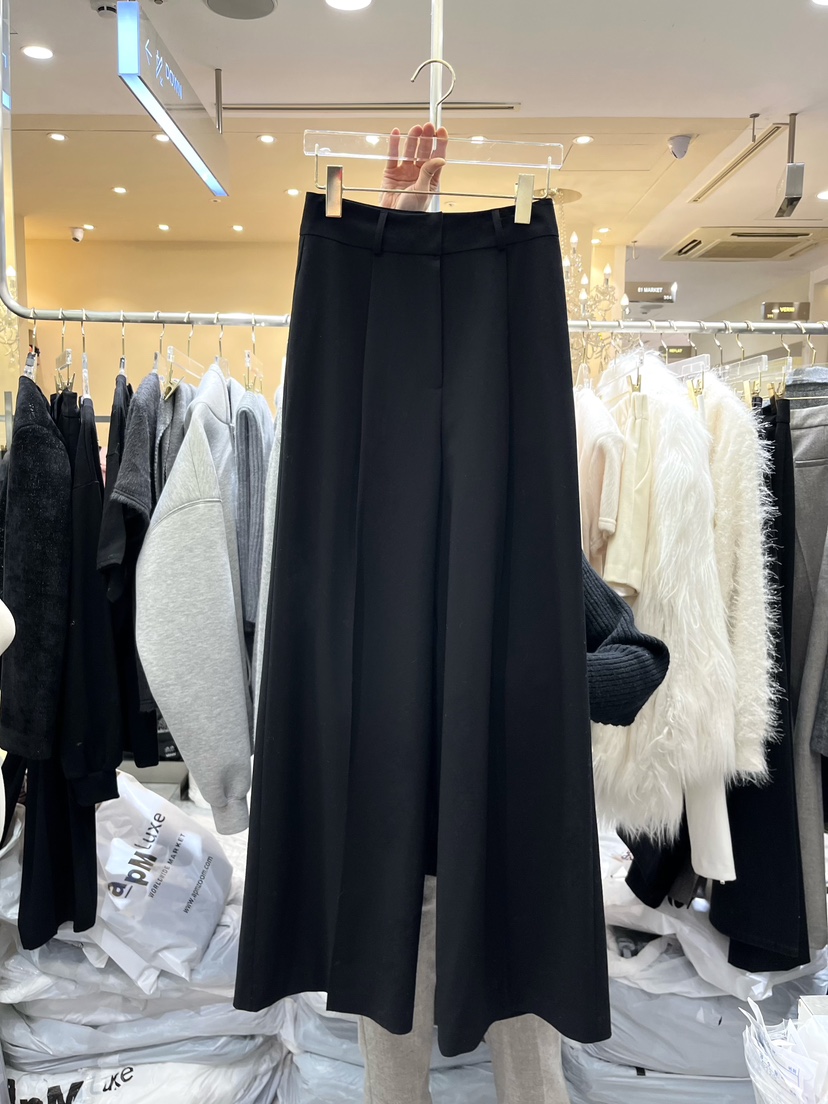 WORK SHOP東大門直郵㊣女裝新品熱賣人氣推薦時尚休閑褲春款Work_shop休閑褲圖色2