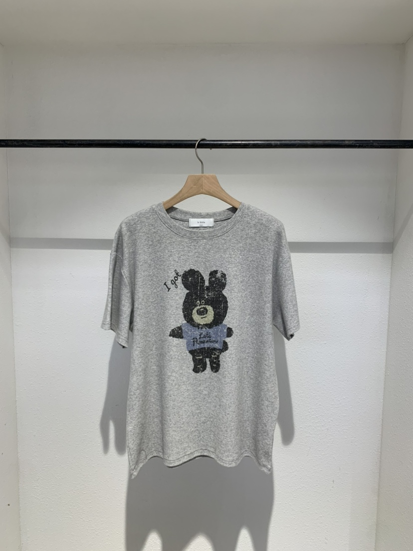 IR BIEN/BIENBIEN韓國代購㊣女裝新款推薦休閑人氣T恤春款IR BIEN/BIENBIENT恤圖色2