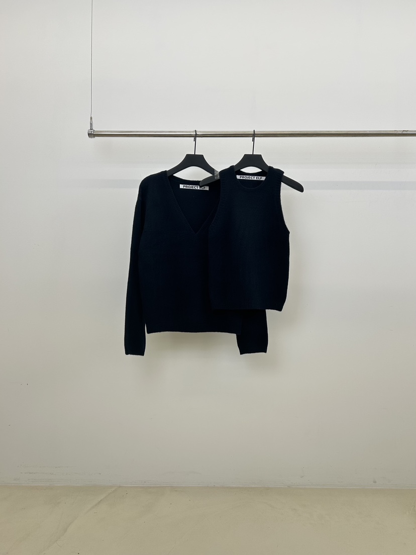 ELF-L韓國直郵㊣女裝新品真品推薦熱賣休閑時尚職業套裝春款PROJECT ELF/ELF-L套裝圖色3深藍色