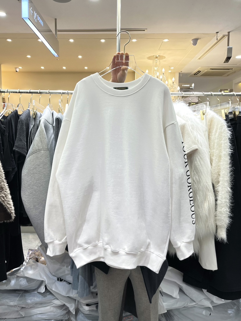 WORK SHOP韓國直郵㊣女裝新款真品人氣職業推薦26春夏衛衣春款Work_shop衛衣圖色1