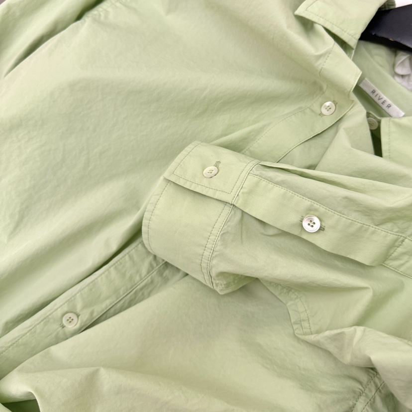 RIVER㊣東大門實拍女士新品熱賣休閑時尚職業襯衫蕾絲衫春款WATER/RIVER襯衫/蕾絲衫