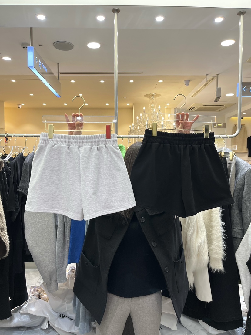 WORK SHOP㊣東大門實拍女裝新款真品休閑時尚熱賣短褲春款Work_shop短褲