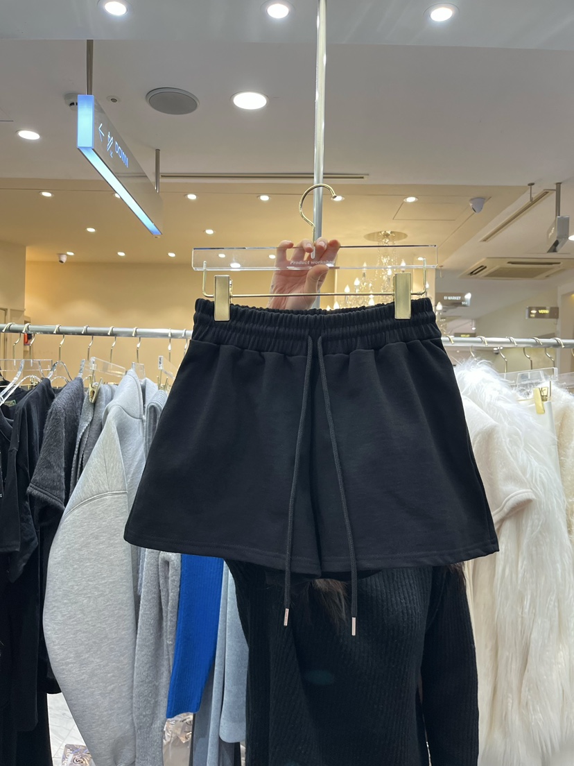 WORK SHOP㊣東大門實拍女裝新款真品休閑時尚熱賣短褲春款Work_shop短褲圖色2