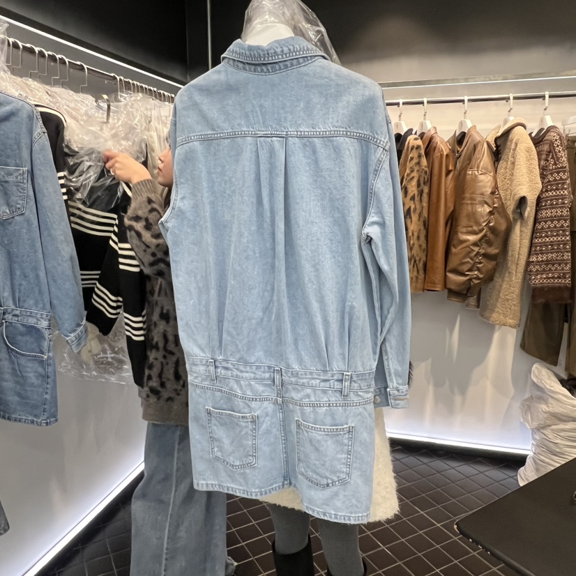 OUS/INCH-L韓國直郵㊣女士新款熱賣休閑人氣職業連衣裙春款OUS/INCH連衣裙