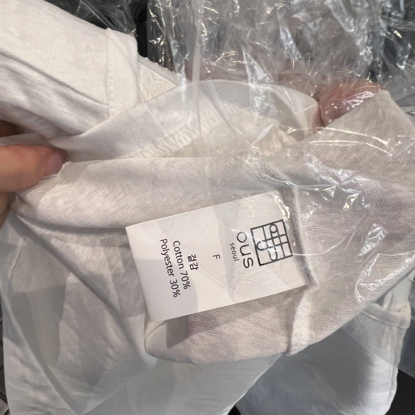 OUS/INCH-L㊣東大門實拍女士新款人氣推薦26春夏熱賣T恤春款OUS/INCHT恤