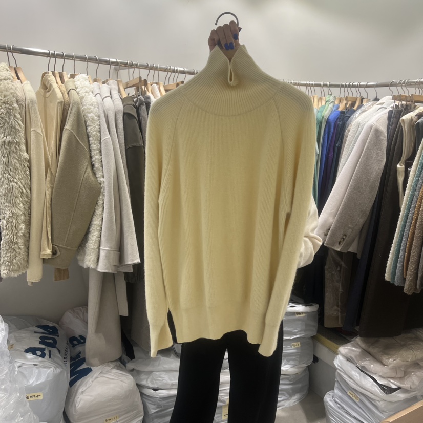SENDTWO㊣東大門實拍女士新款休閑26春夏真品人氣針織衫高領SENDTWO針織衫圖色1