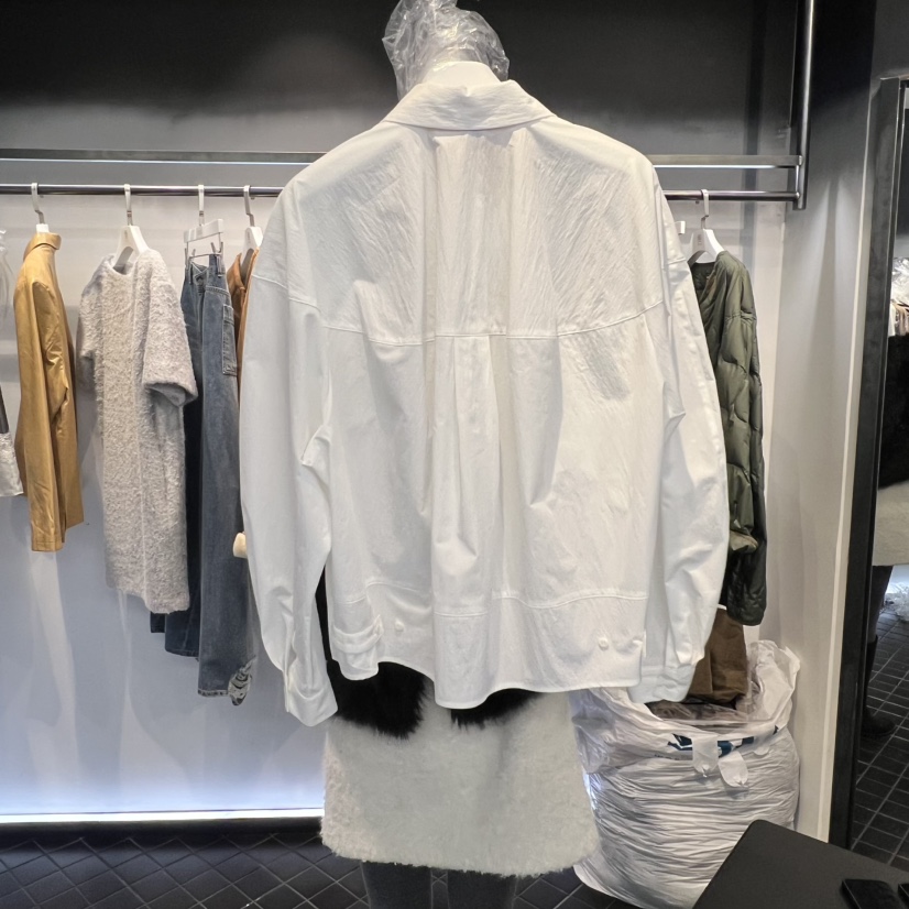 OUS/INCH-L東大門直郵㊣女士新款職業人氣襯衫蕾絲衫春款OUS/INCH襯衫/蕾絲衫