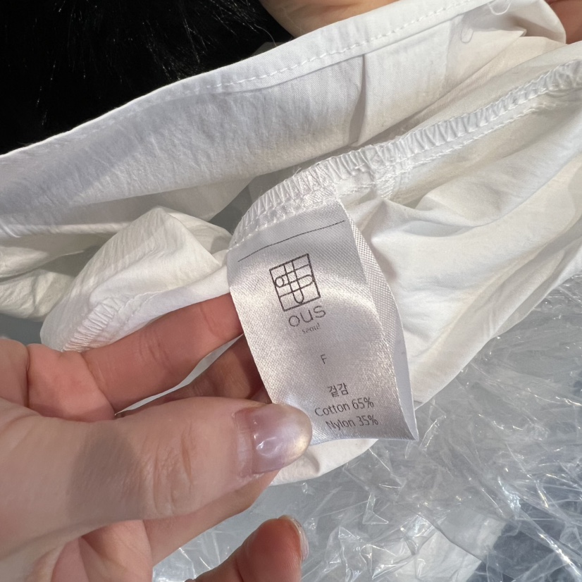 OUS/INCH-L東大門直郵㊣女士新款職業人氣襯衫蕾絲衫春款OUS/INCH襯衫/蕾絲衫