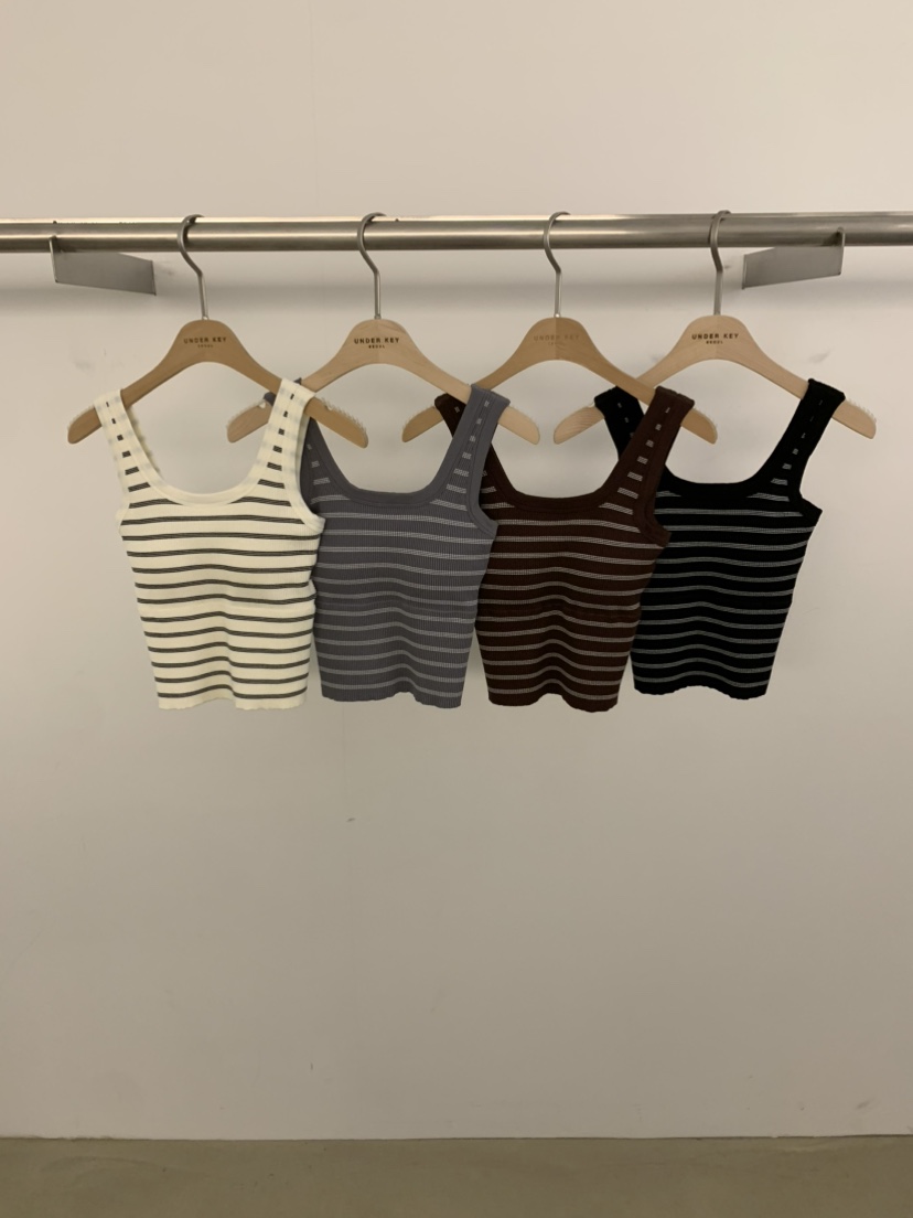 UNDER KEY韓國代購㊣女士新品真品時尚熱賣休閑職業吊帶背心UNDER KEY吊帶/背心