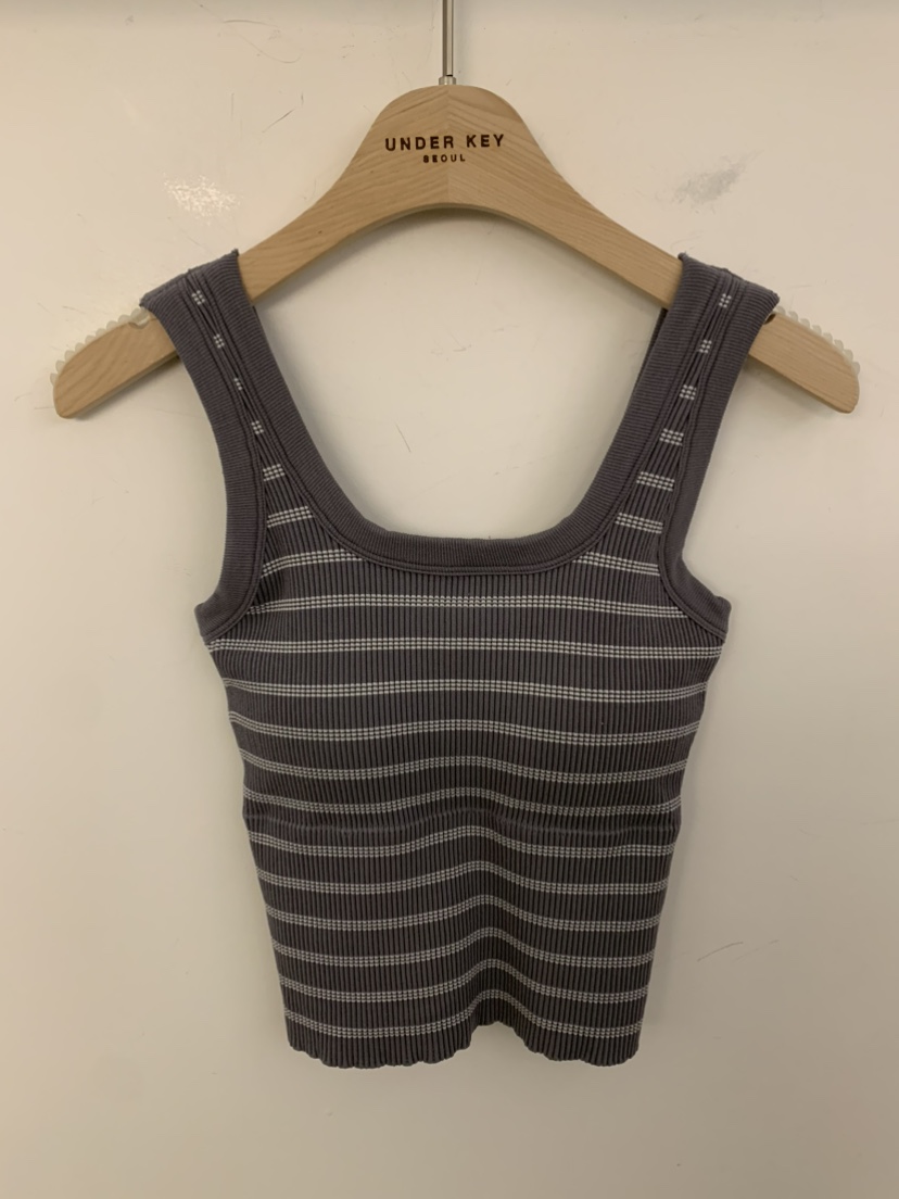 UNDER KEY韓國代購㊣女士新品真品時尚熱賣休閑職業吊帶背心UNDER KEY吊帶/背心圖色2