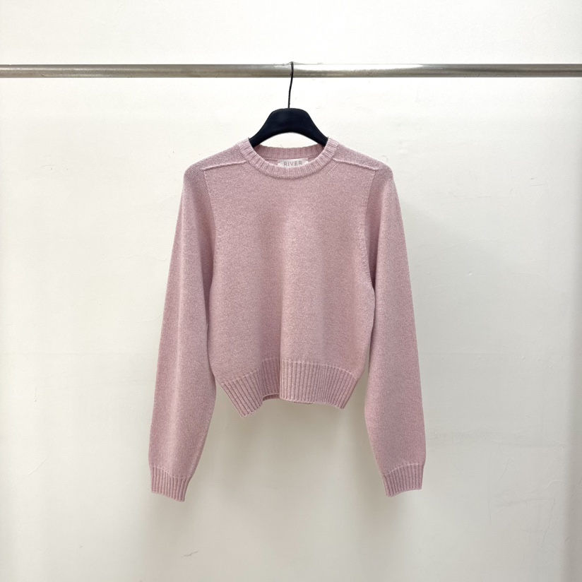 RIVER㊣東大門實拍女裝新款職業熱賣26春夏人氣真品毛衣春款WATER/RIVER毛衣圖色1
